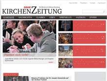 Tablet Screenshot of bz2.bistumspresse-zentralredaktion.de